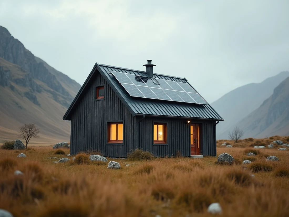 Mexxsun 6 kW Off-Grid Solar Paket · 2,73 kWp Panel, 4,8 kWh Lityum