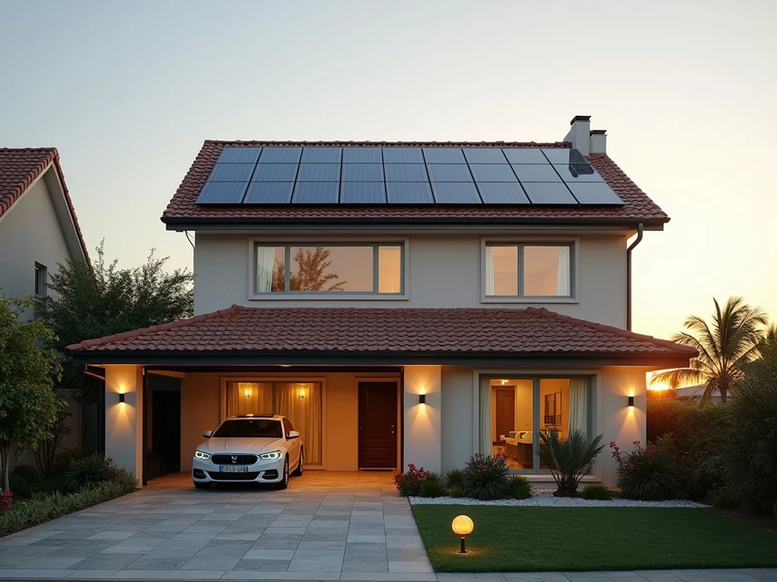 TommaTech 11 kW Hibrit Solar Paket · 9,60 kWp Panel, 14,3 kWh Lityum