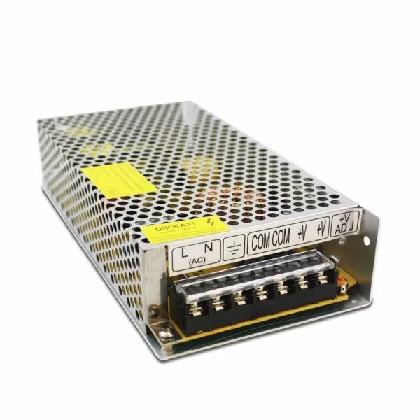 12 Volt 10 Amper Metal Adaptör