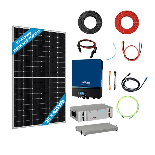 18 Panel(425Wp) 7.2kWe Off-Grid(48V) Solar Paket