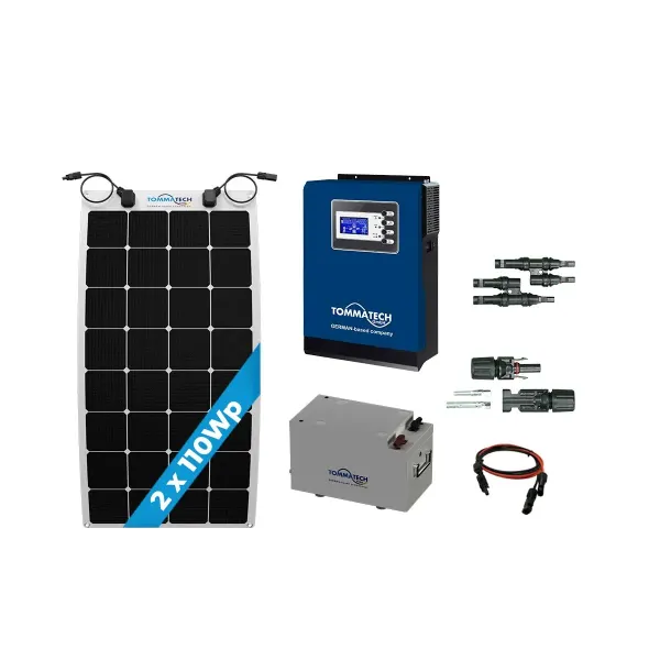 2 Panel(170Wp) 3kWe Off-Grid(24V) Solar Paket