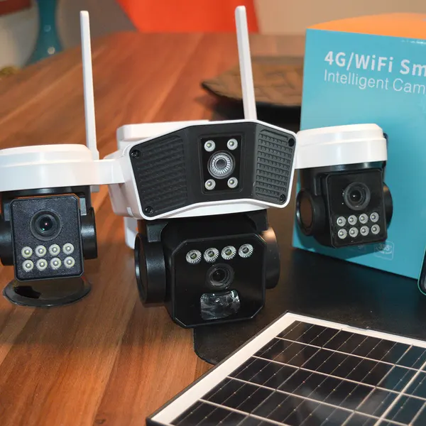 95GS 4G Sim Kartlı Solar Panelli Güvenlik Kamerası