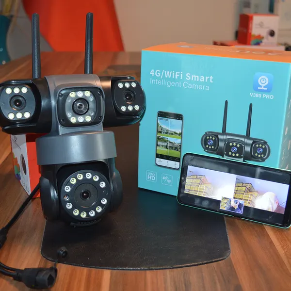BKD RX-113W Wifi 3 Lensli 12 Volt 2A Kablosuz Güvenlik Kamerası
