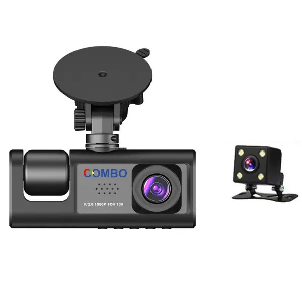 Combo S1 Wifi Araç Kamerası 3 Kameralı 1080P Full HD