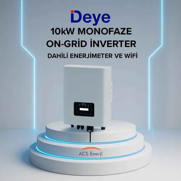 DEYE 10KW MONOFAZE ON-GRID İNVERTER