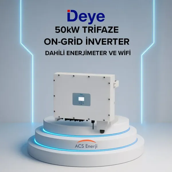 DEYE 50KW TRİFAZE ON-GRID İNVERTER