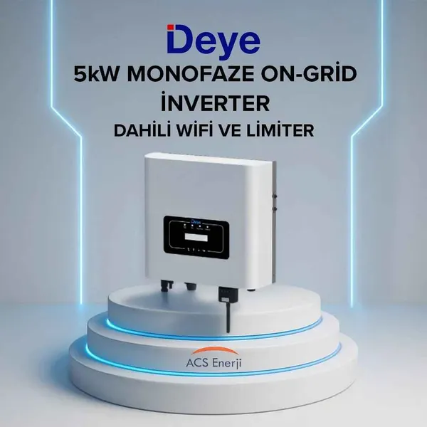 DEYE 5KW MONOFAZE ON-GRID İNVERTER