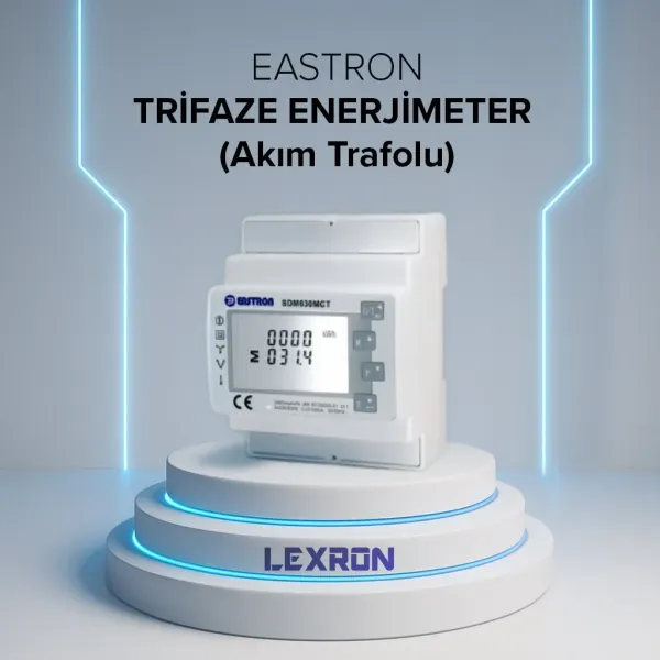 EASTRON TRİFAZE ENERJİ METER