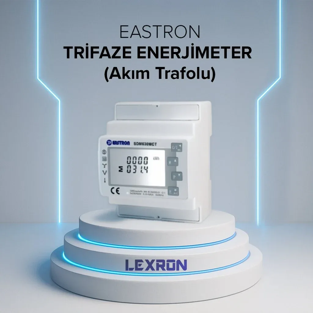 EASTRON TRİFAZE ENERJİ METER