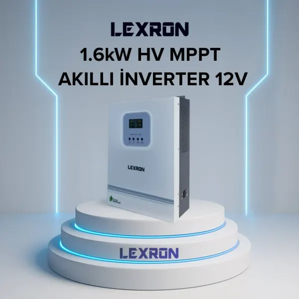 LEXRON 1.6KW HV MPPT AKILLI İNVERTER 12V