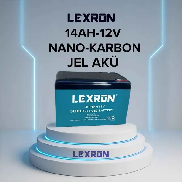 LEXRON 12V 14AH NANO-KARBON JEL AKÜ