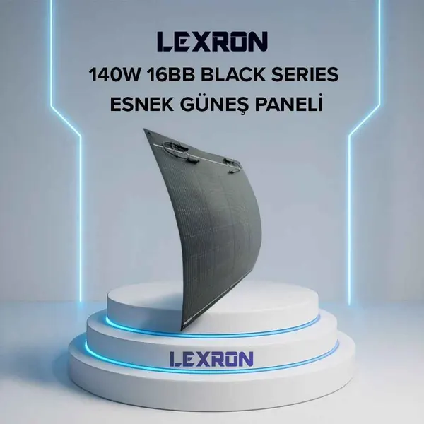 LEXRON 140W TOPCON ESNEK GÜNEŞ PANELİ