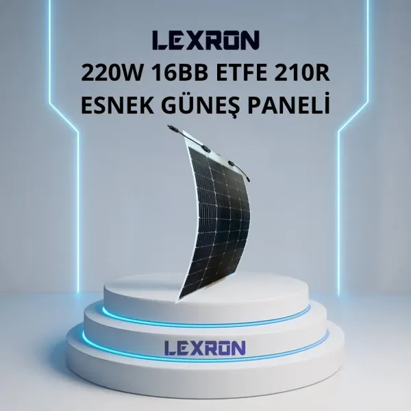 LEXRON 220W TOPCON ESNEK GÜNEŞ PANELİ
