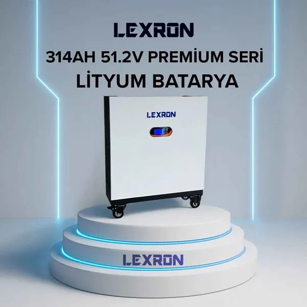 LEXRON 314AH 51.2V PREMIUM SERİ LİTYUM BATARYA