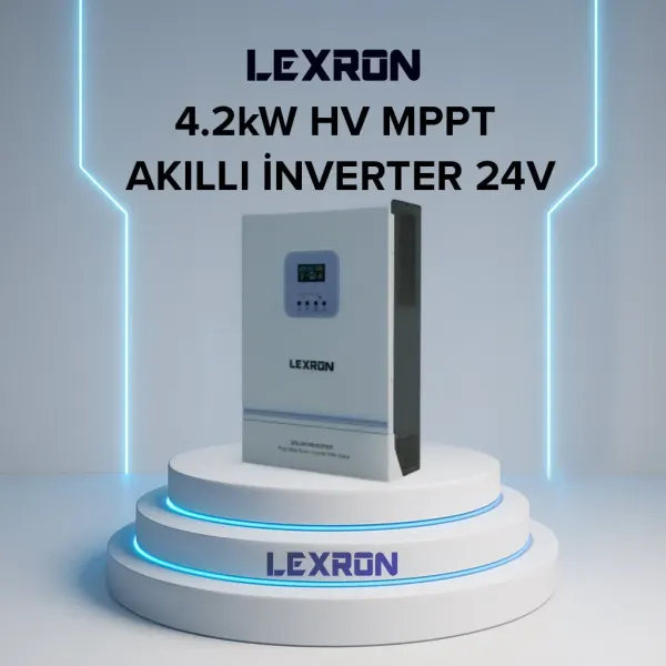 LEXRON 4.2KW HV MPPT AKILLI İNVERTER 24V