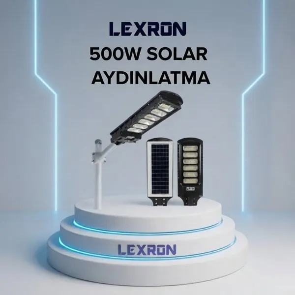 LEXRON 500W SOLAR AYDINLATMA