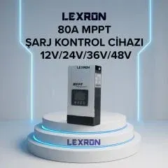 LEXRON 80A MPPT ŞARJ KONTROL CİHAZI