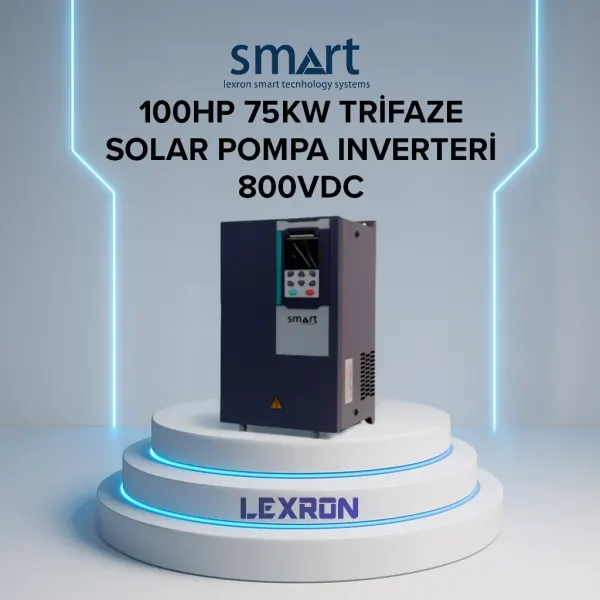 SMART 100HP 75KW SOLAR POMPA SÜRÜCÜ (380V)