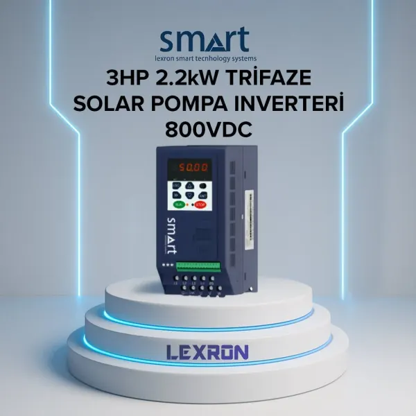 SMART 3HP 2.2KW SOLAR POMPA SÜRÜCÜ (3x220V)
