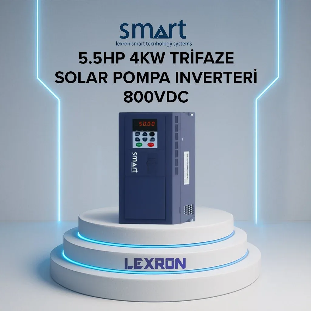 SMART 5.5HP 4KW SOLAR POMPA SÜRÜCÜ (3x220V)