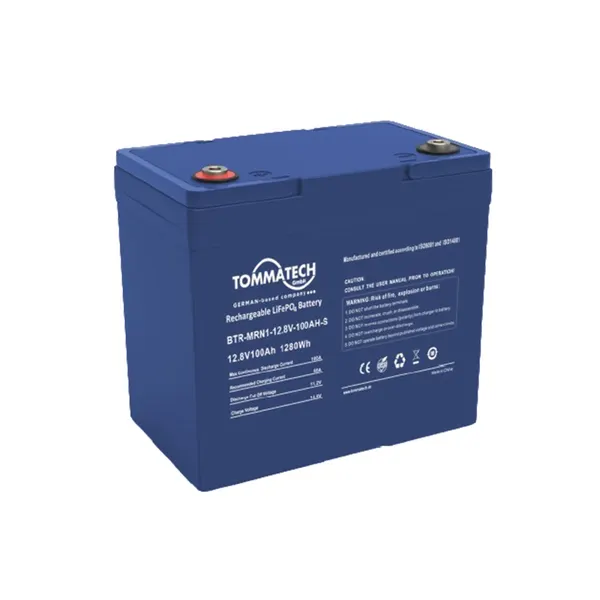 TommaTech ABS+PC Kasa 12.8V-200Ah Marine Batarya